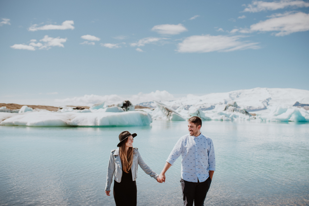 fotos de pareja en islandia