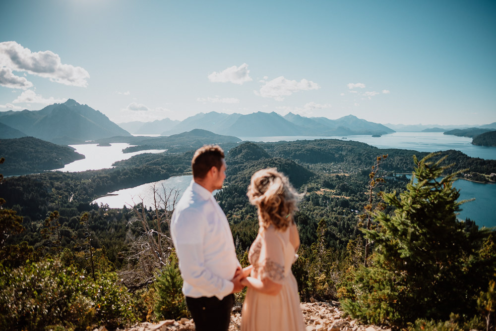 elopement photo session in patagonia