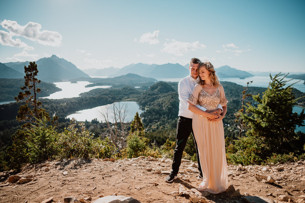 engagement photo session in bariloche patagonia