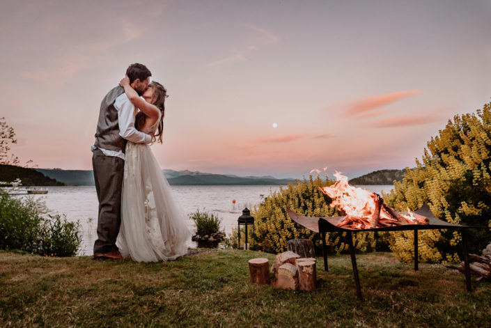 D&T | Elopement Wedding in Patagonia Lake