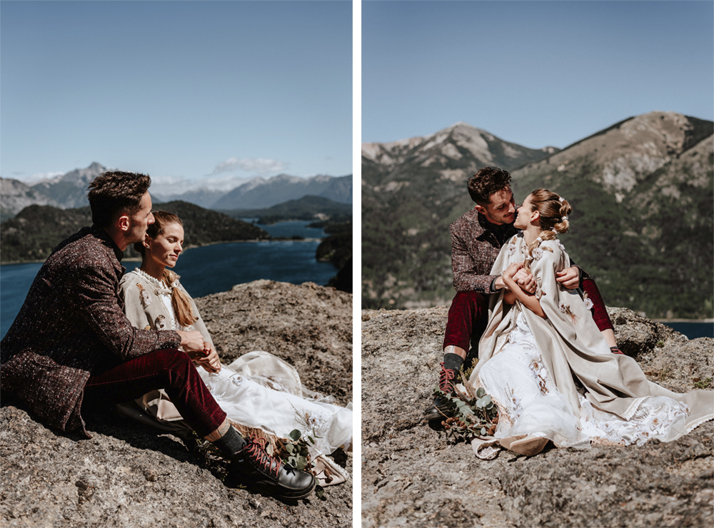 boda en la montaña en bariloche