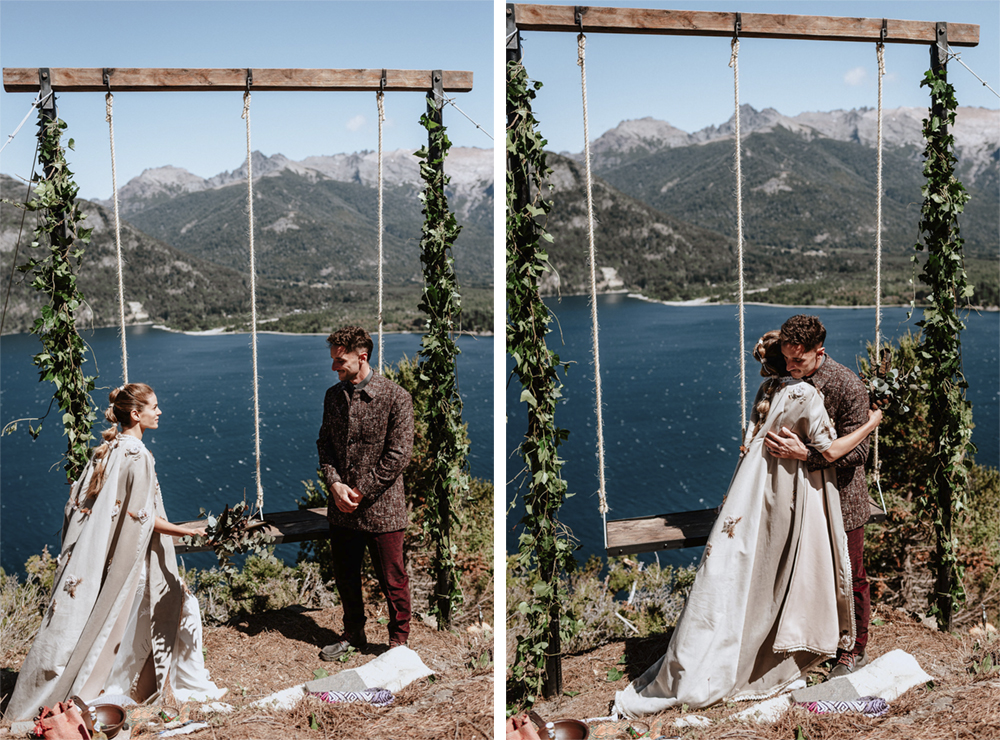 boda en la montaña patagonia