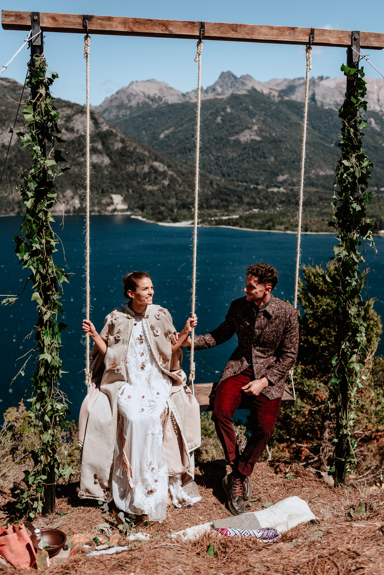 mountain wedding patagonia elopement