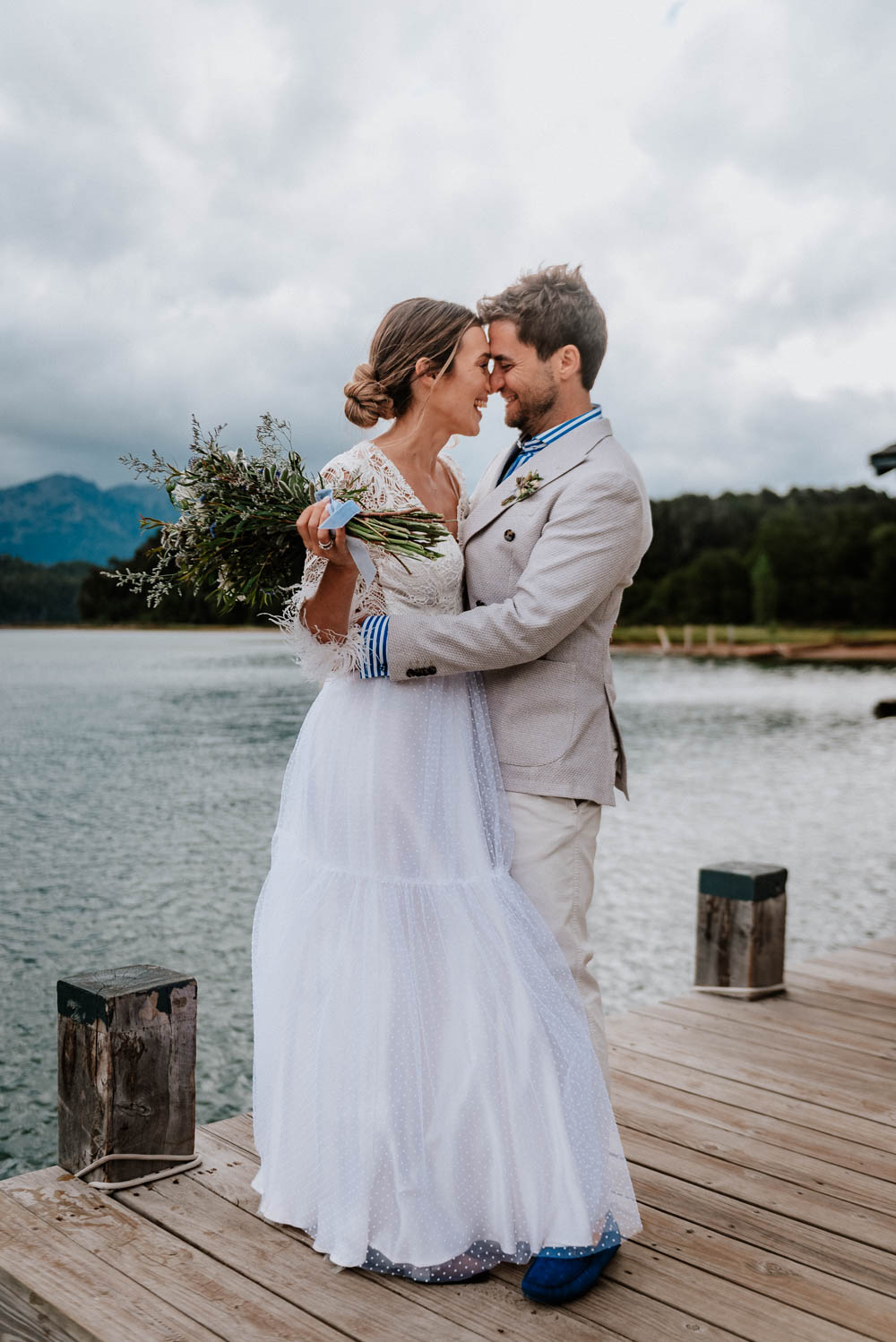 casamiento en el lago bariloche