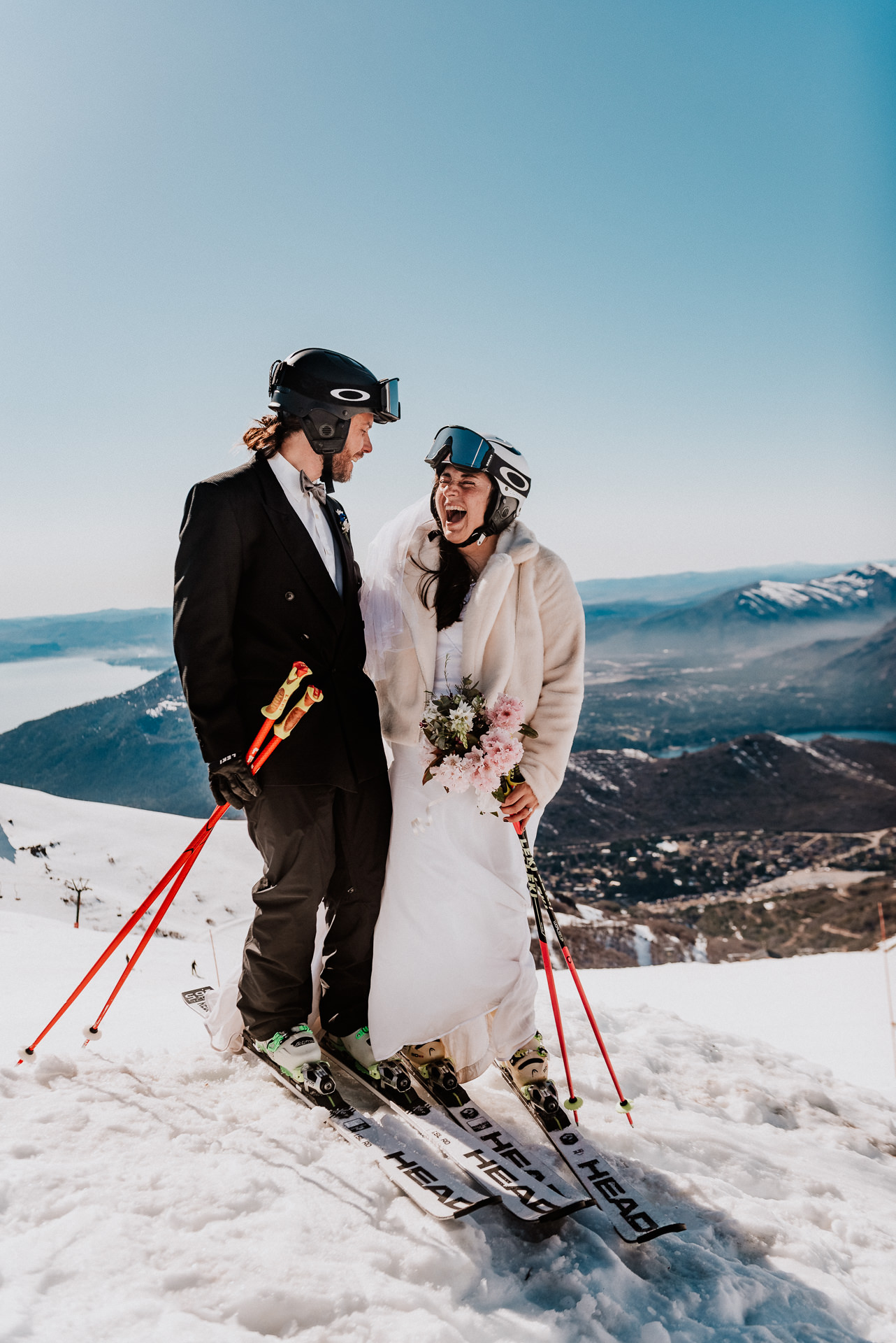 elopement winter wedding patagonia