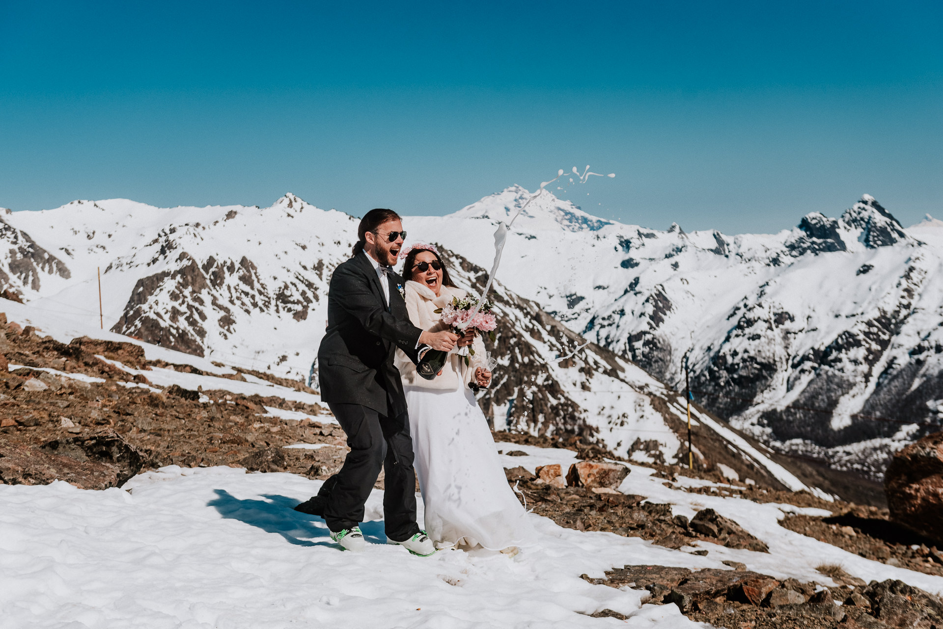 casamento na neve bariloche inverno