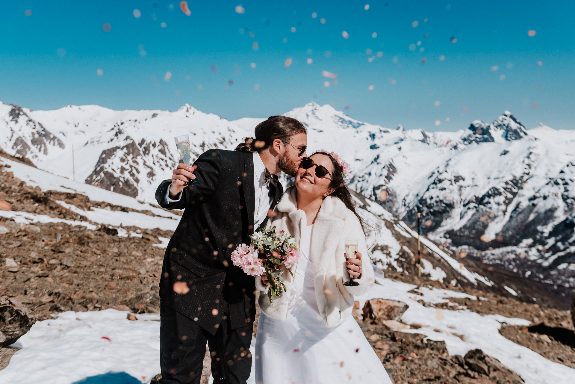 boda de invierno en patagonia argentina