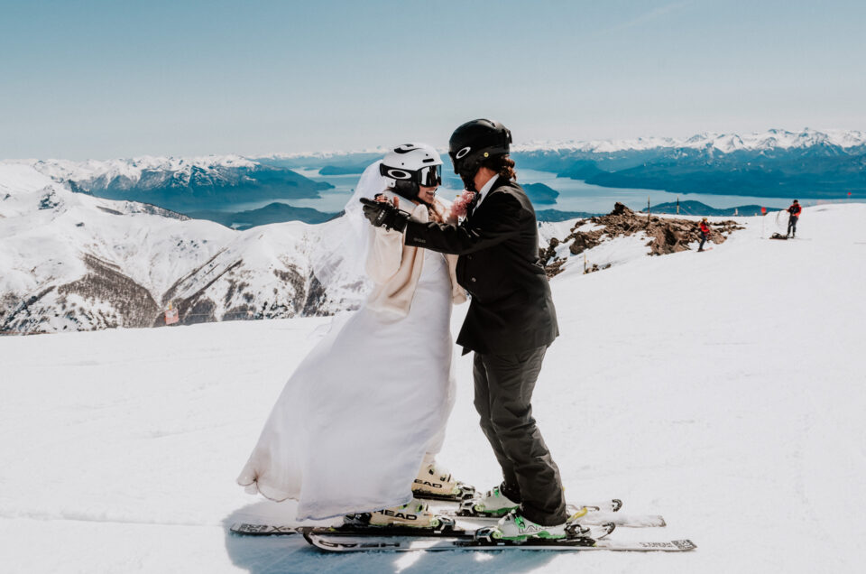 G&F | Casamiento de esquiadores en el Cerro Catedral